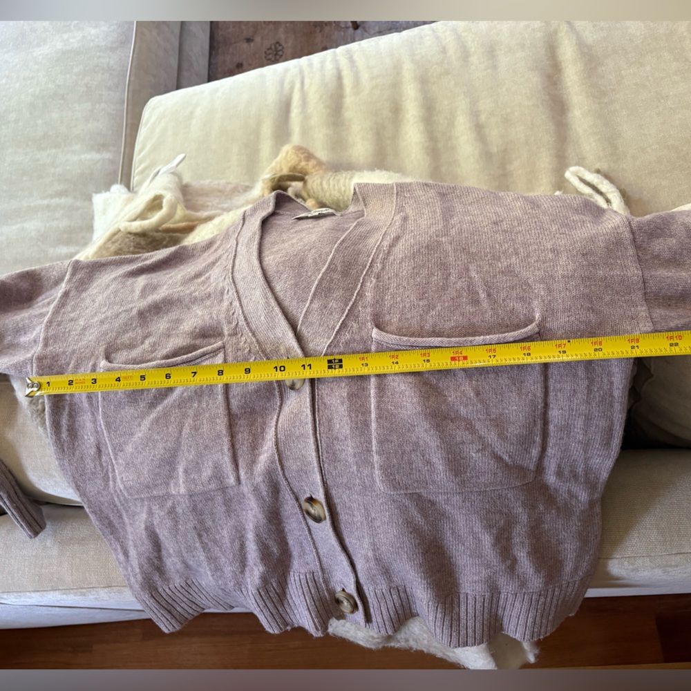 Madewell Gray Cardigan Sweater - Picture 5 of 5